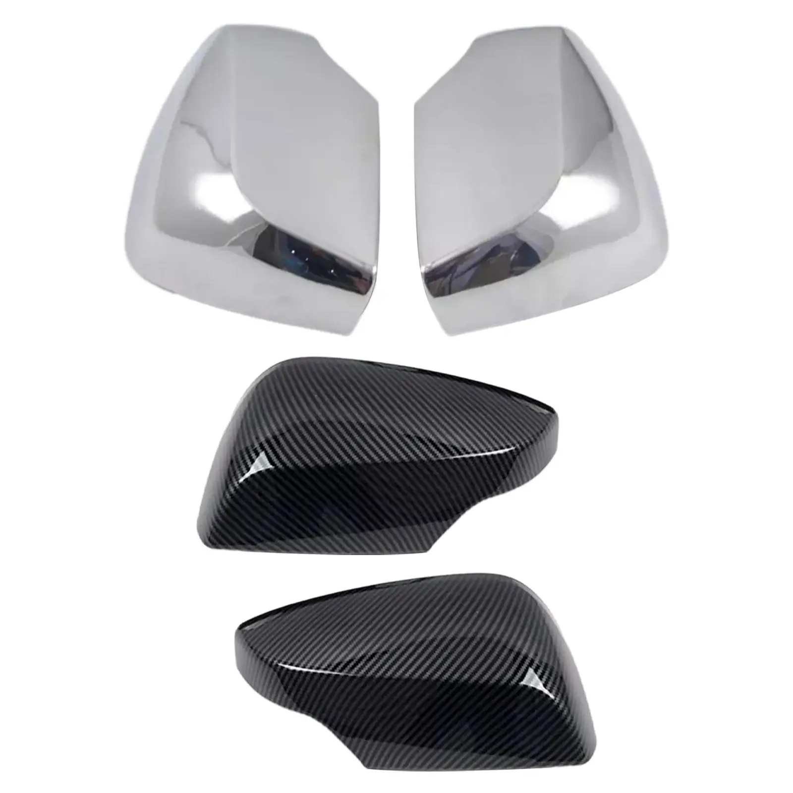 2x Side View Mirror Cover Caps Car Accessories for Subaru WRX Sti