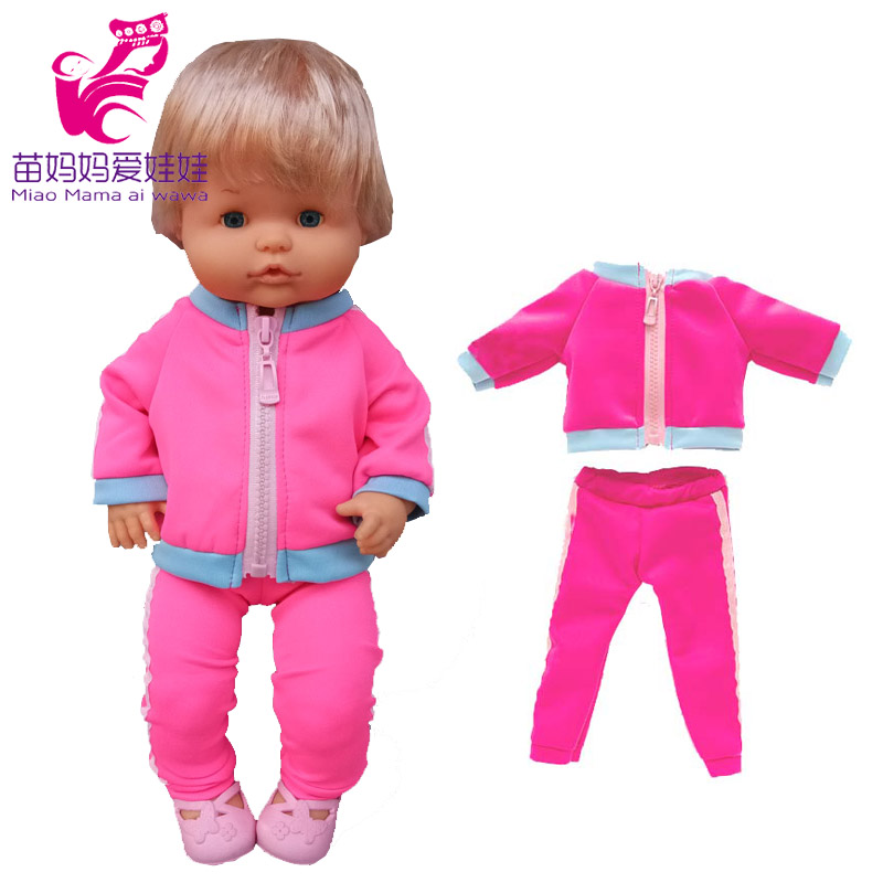 Nenuco Baby Doll Clothes Sweater Hat Scarf Ropa Y Su Hermanita 40cm Baby Doll Outwear Winter Warm Set