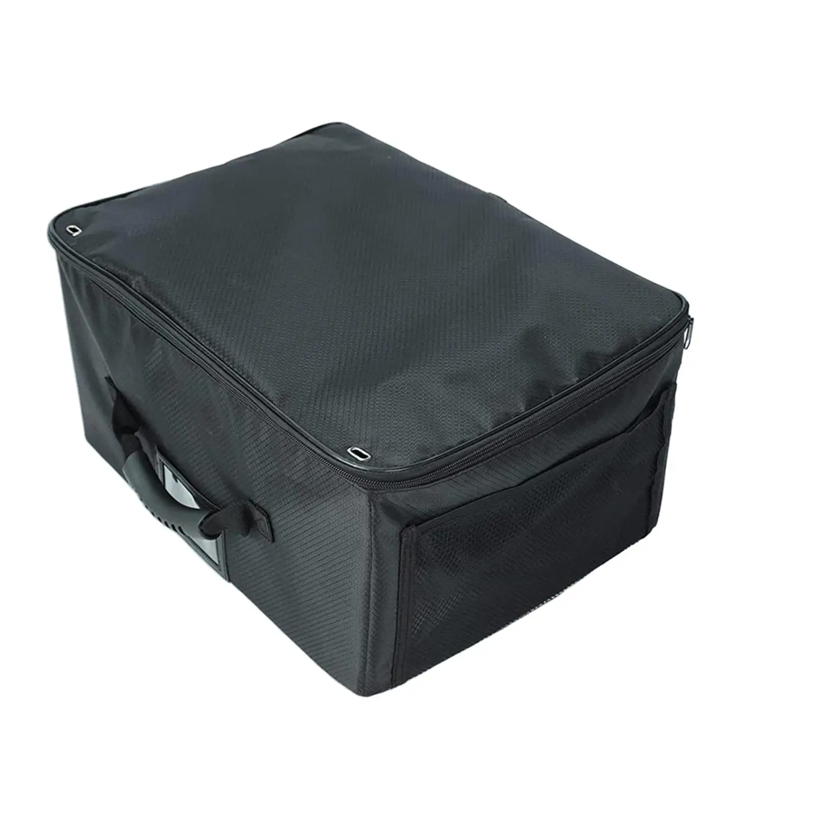 Car Trunk Organizer with Lid Adjustable Compartments Holder Waterproof Collapsible Oxford Cloth Golf Storage Box for Travel