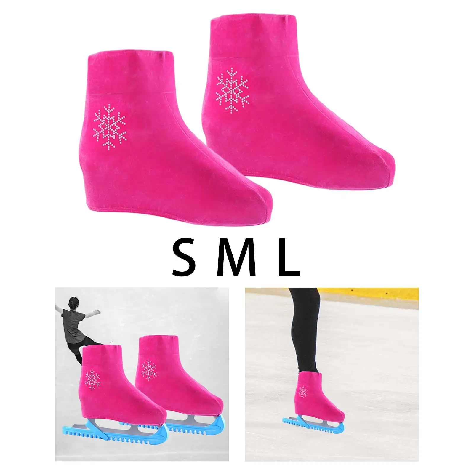 Skate Boot Covers Figure Skate Accessories Shoes Protector Ice Skating Equipment for Ice Skates