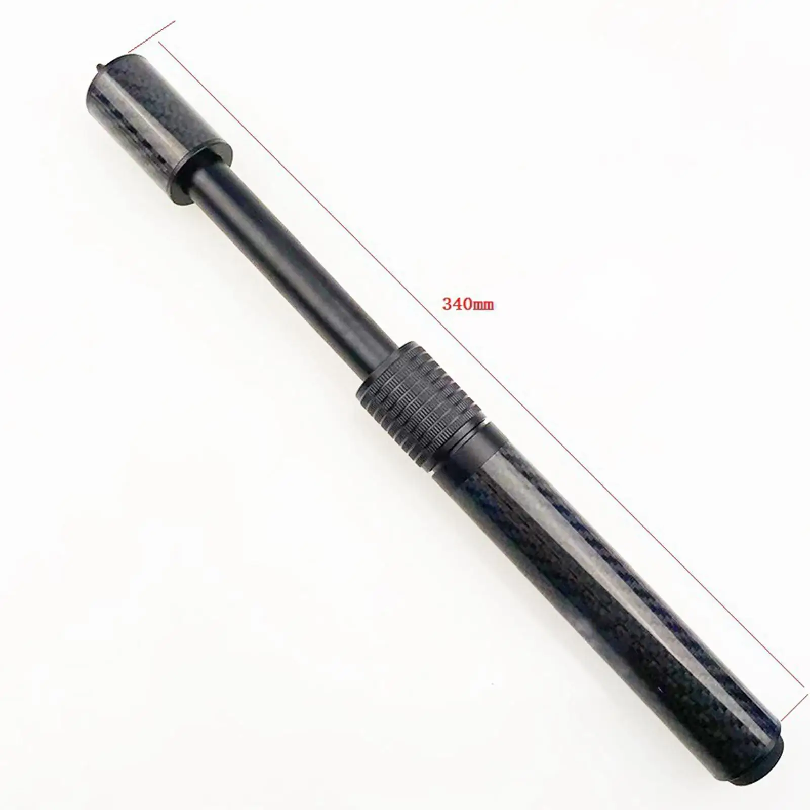 Carbon Fiber Pool Cue Extension Snooker Cue Extension 24cm~34cm Adjustment for Beginners Professional Enthusiast Lovers