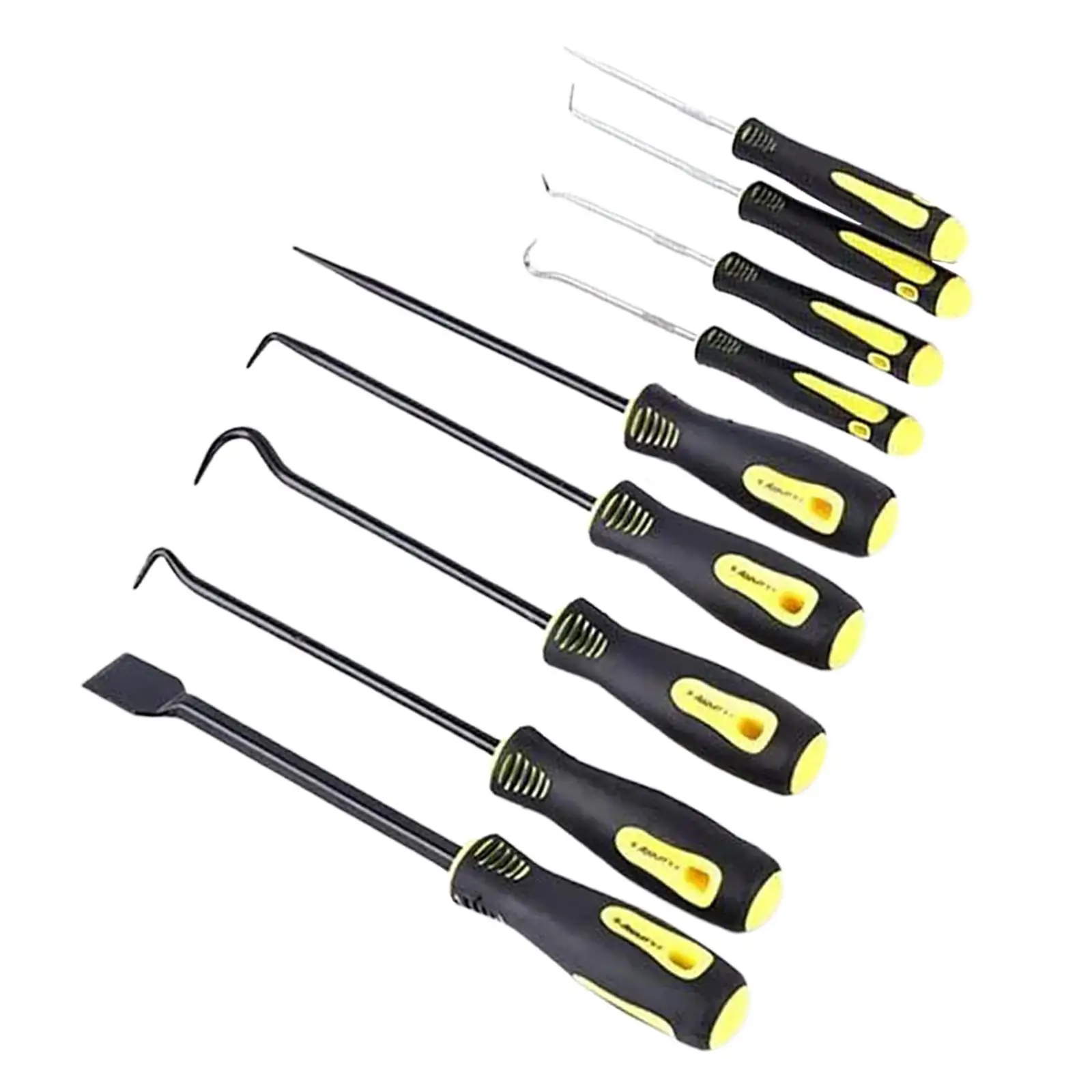9Pcs Heavy Duty Oil Seal Screwdriver Set Precision Hand Tools Pick and Hook Oil Seal Hook for Automobile Electronic Car Vehicle