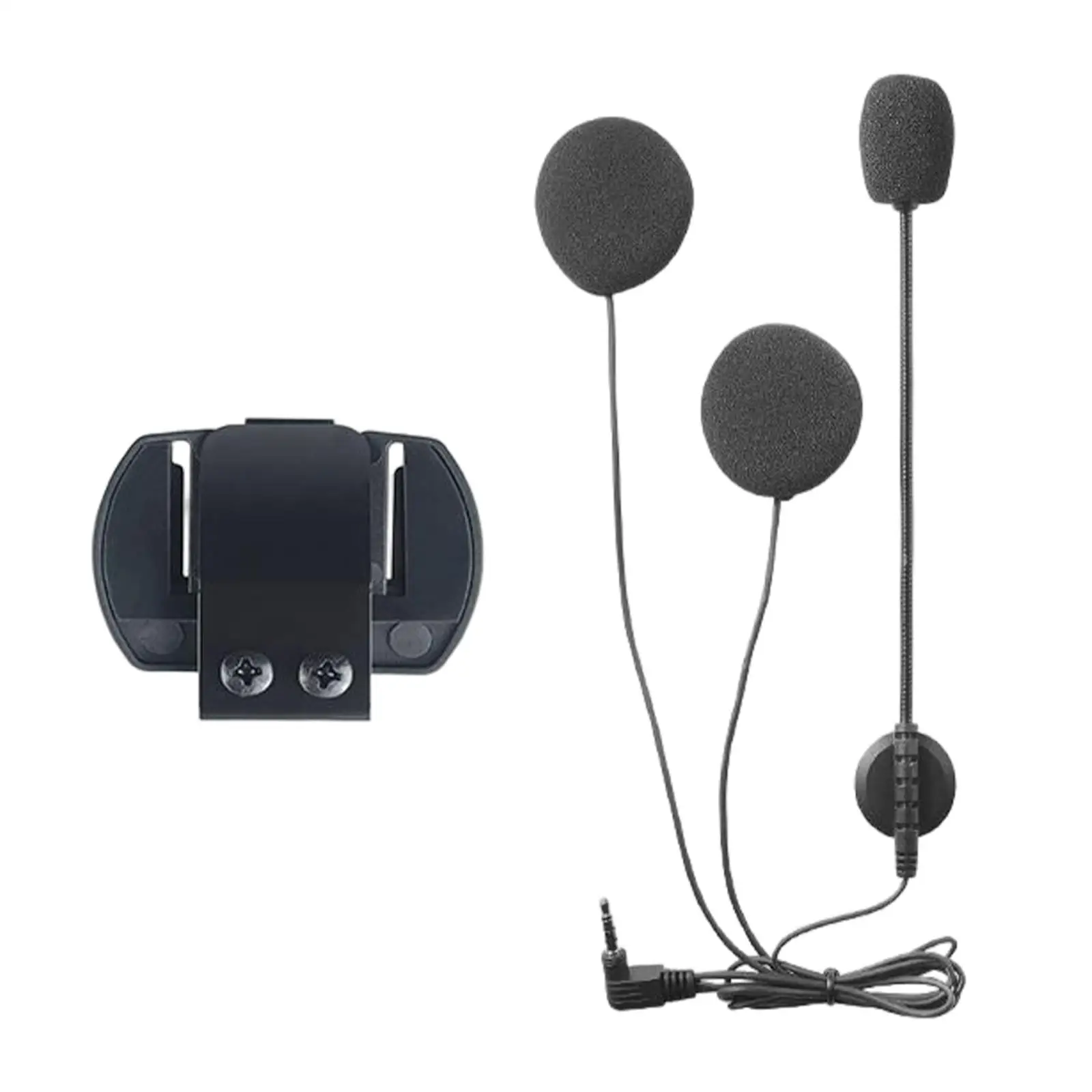 Upgrade Motorcycle Helmet Intercom Speakers Earphone Interphone Low Latency
