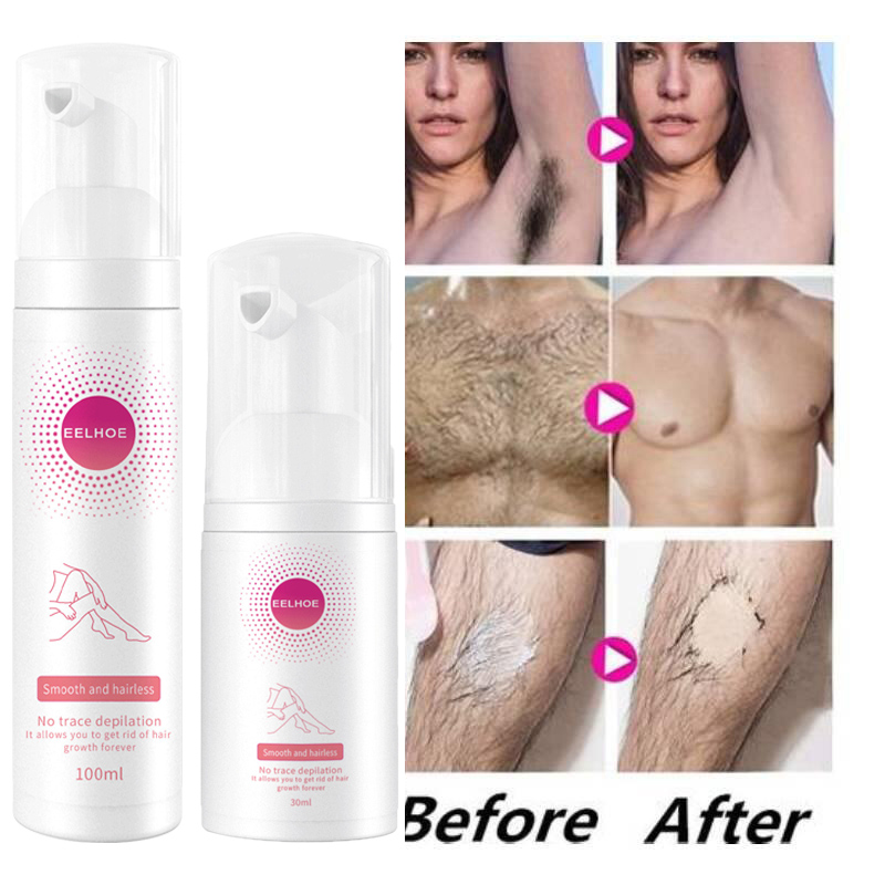 Best of Hair Removal Spray Foam Mild Hair Remover Spray Armpit Leg Hair Removal Smooth Delicate Body Cleaning Women Men Hair Depilatory Reviews & Tips