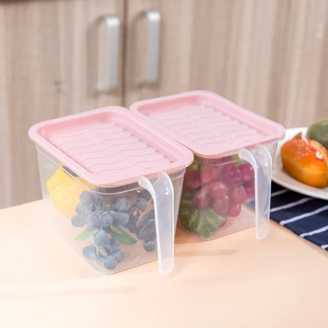 Handle Plastic Storage Containers Food Storage Organizer Boxes with Lids  and 6 Removable Bins - China Plastic Storage Containers and Plastic Storage  price