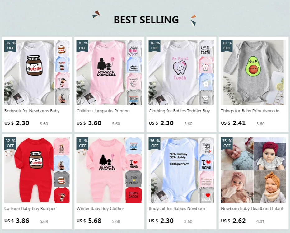 Children Jumpsuits Printing Daddy's Princess Cotton Clothing for Babies Winter Newborn Girl Outfit Baby Clothes Kids' Things Baby Bodysuits cheap