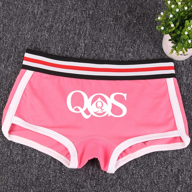Spades QOS Sexy Print Cotton Underwear for Women Girls Home