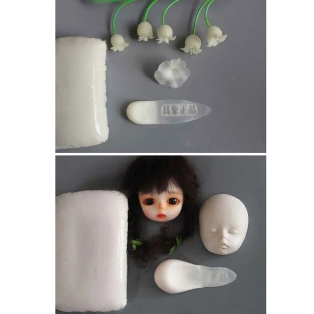 500g Professional Crystal Resin Soft Clay No-Bake Polymer Art Mud DIY  Succulents Doll Animal Shape Translucent Air-Dry Soil