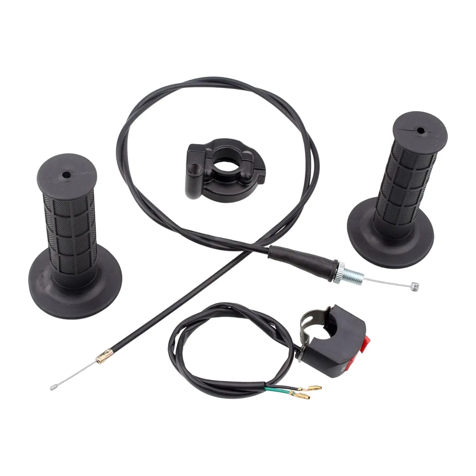 Throttle Accelerator Handle and Cable Kit for 7/8