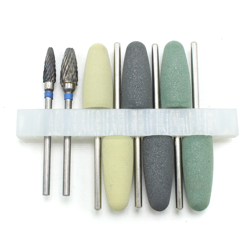 Best of 8Pcs / set HP Dental Resin Base Acrylic Polishing Burs Kit Drill Polisher Rotary Dentista Tool Dental Lab Instrument Reviews & Tips