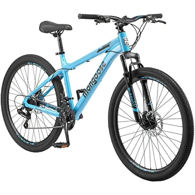 Mongoose Grafton Adult Mountain Bike Hardtail 21 Speed