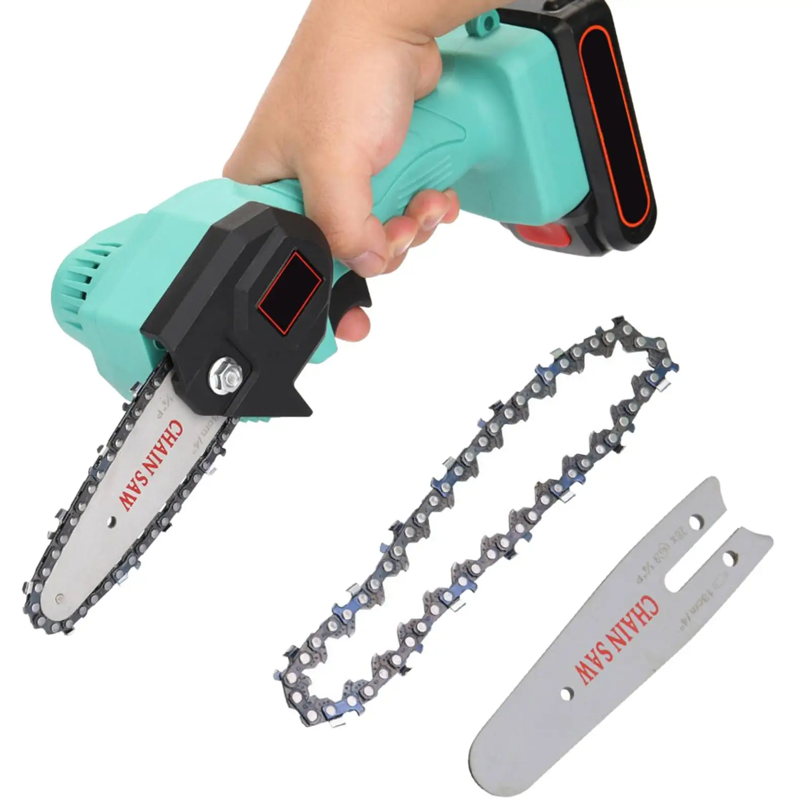 Manganese Steel Chainsaw Small Chainsaw Kit Guide  Chain for Outdoor