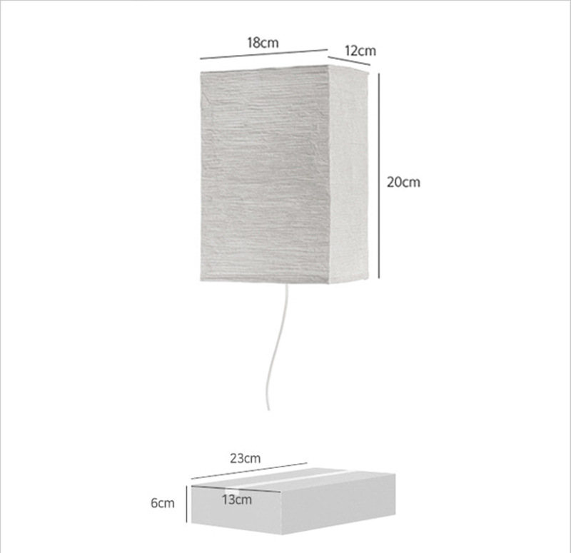 leve Wall-Mounted Lamp, Corredor, Varanda Corredor, cabeceira Lamp