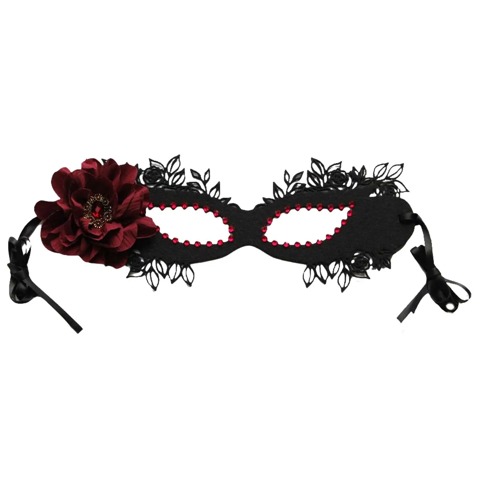 Masquerade Mask Props Half Face Eyes Mask for Evening Prom Stage Performance