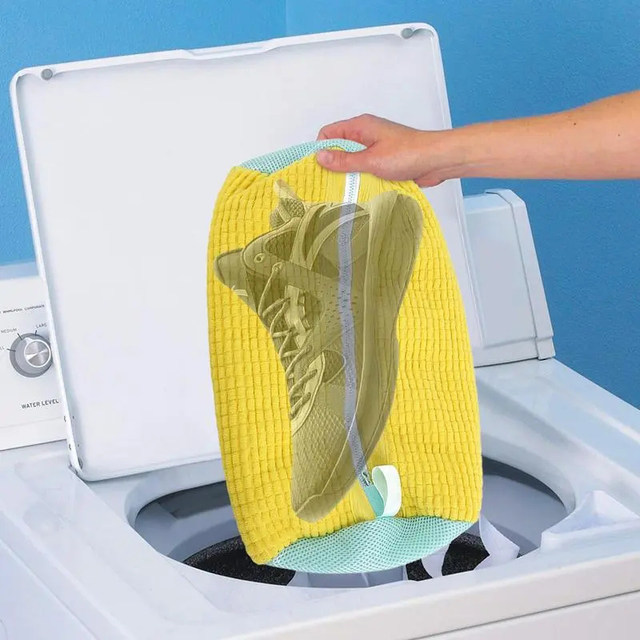 Shoe Washing Bag For Washing Machine (grey) Double Shoe