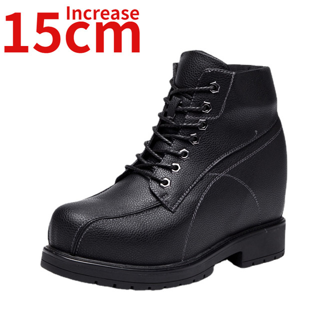 Men s Height Increased Shoes Wild Men 15cm Height Increasing Shoes