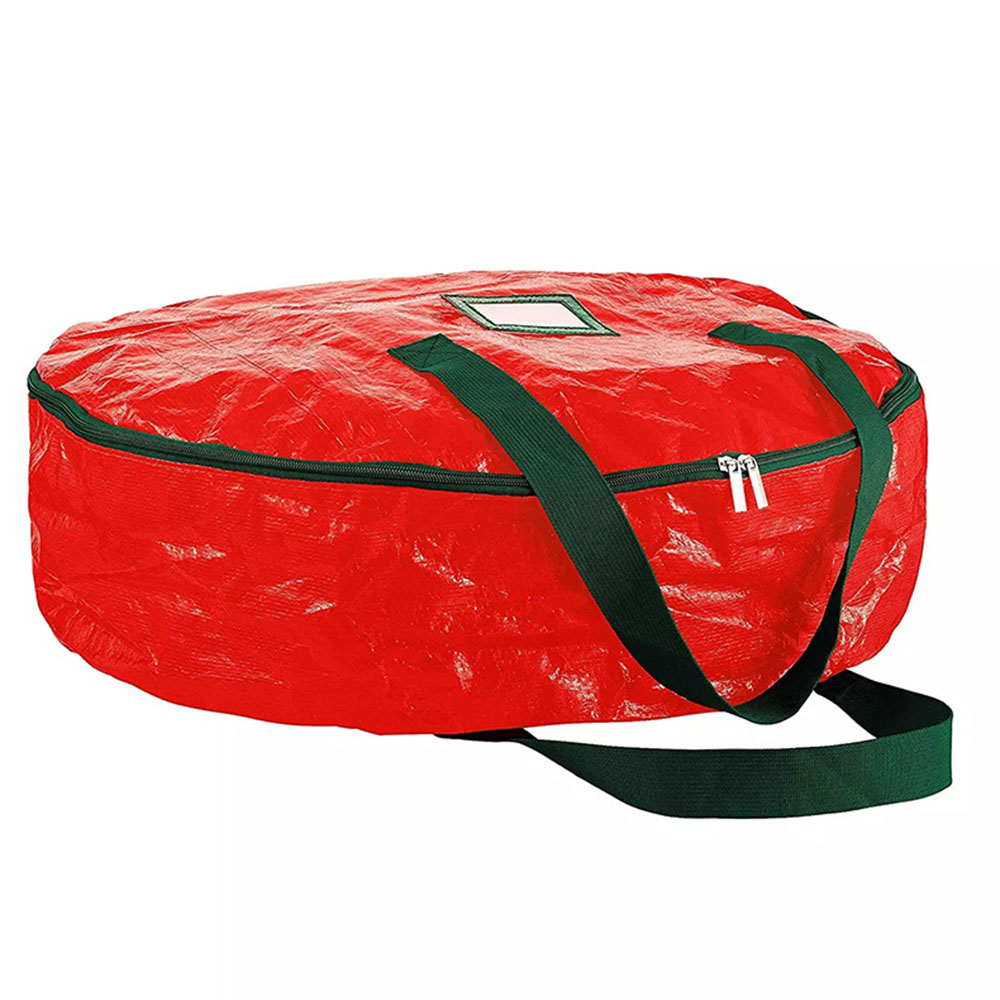 Weihnachts material festliche Aufbewahrung tasche Festival Girlande Aufbewahrung tasche mit großer Kapazität für den Außenbereich – Detail 3