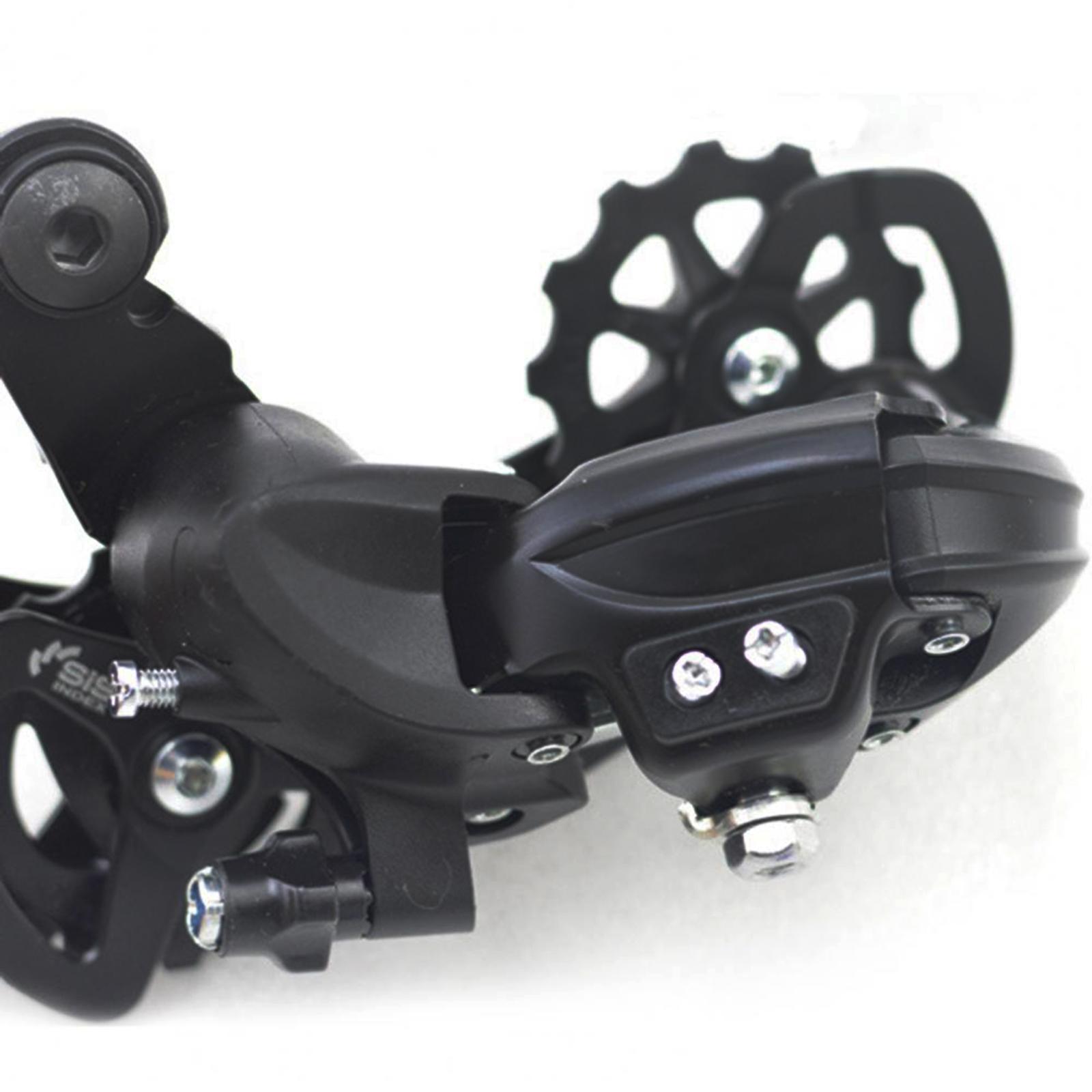 TY300 6/Mountain Bike Rear Derailleur Aluminum Black