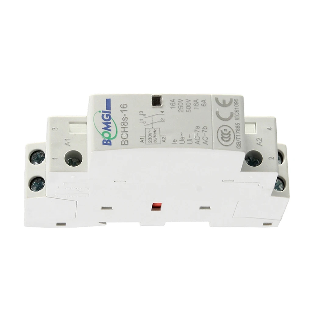 Modular Power Contactor Contactor 16A 230V, 18 X 68 X 83.5 Mm