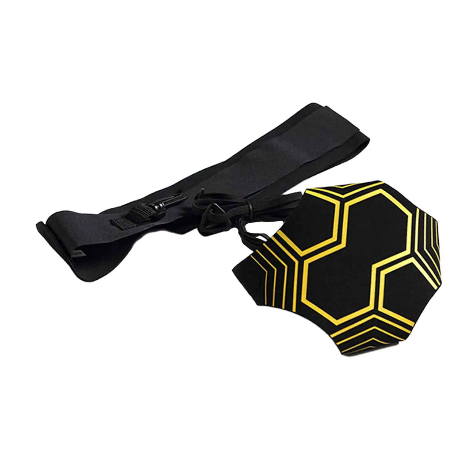 Solo Soccer Trainer, Football Kick Adjustable Waist Belt Practice 1.5M Elastic