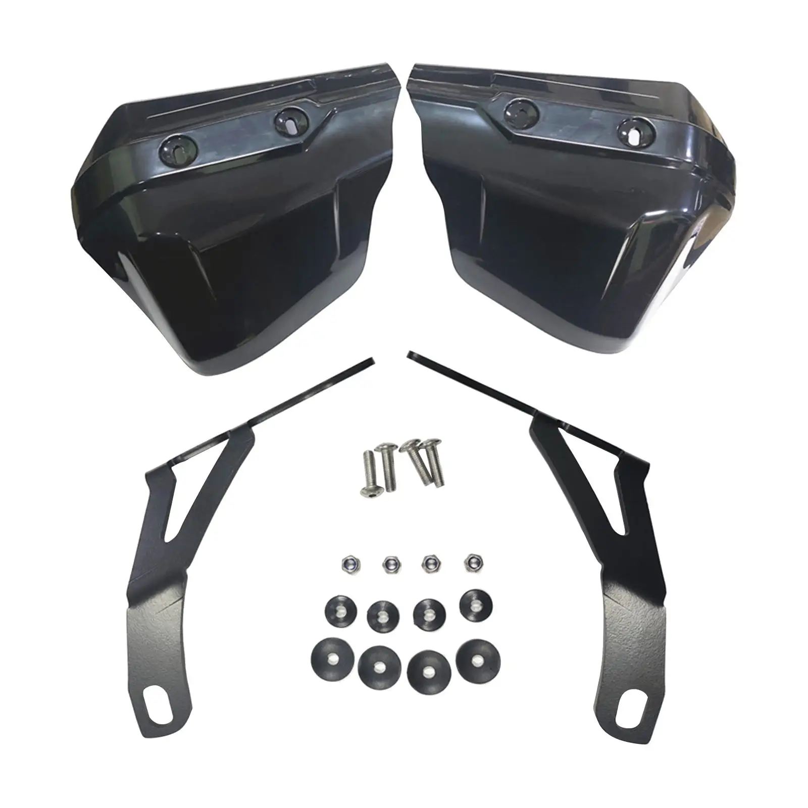 2 Pieces Motorcycle Hand Guards Wind Protector Touring Hardware Replaces