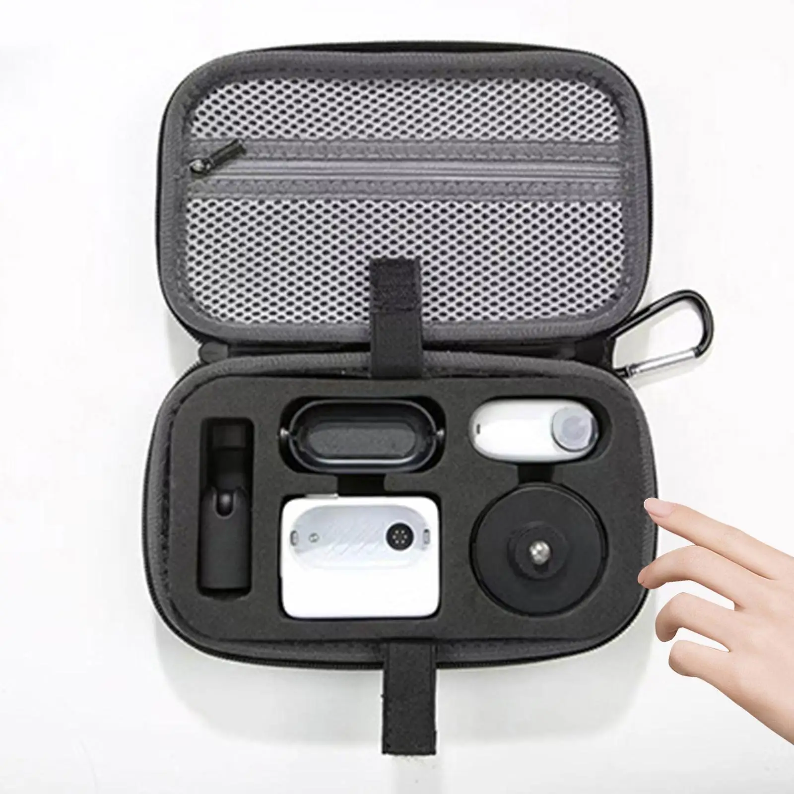 Action Camera Bag Waterproof Shockproof Handbag Portable Camera Storage Case Camera Protective Bag Organizer for Go 3 Accessory