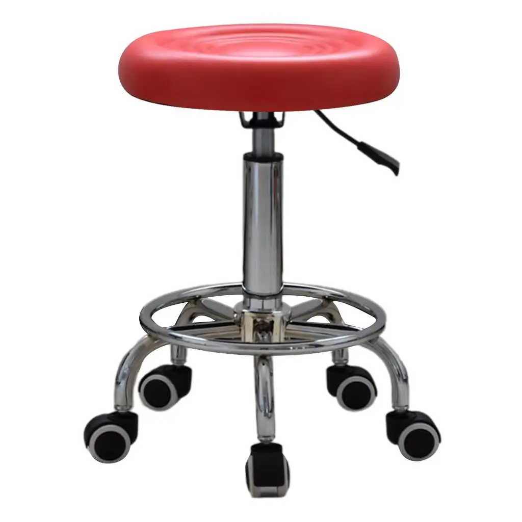 Salon Stool Hairdressing Barber Chair Beauty Swivel PU Equipment Lift Furniture