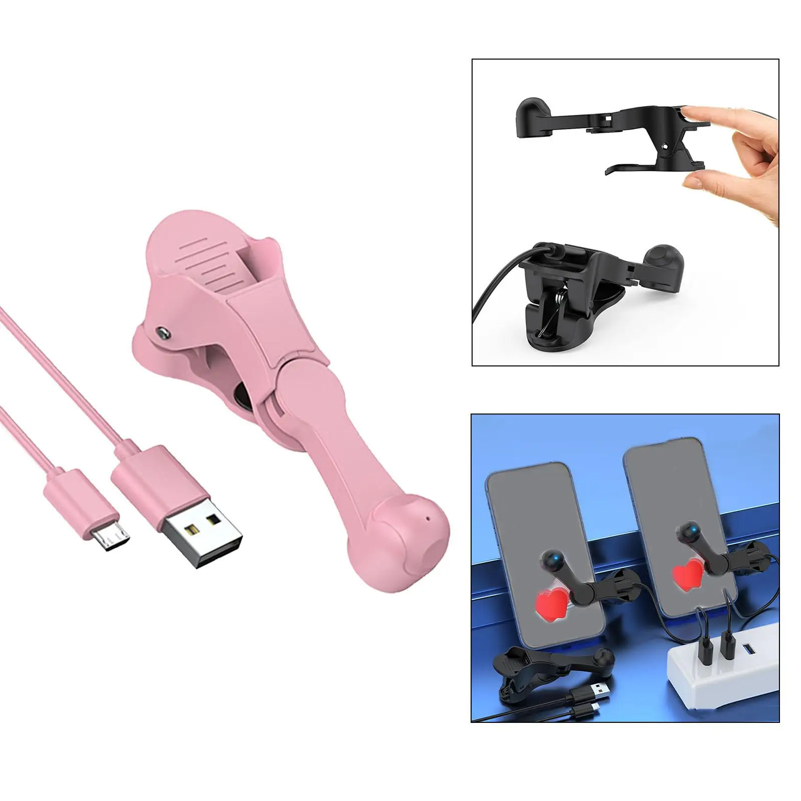 Screen Auto Clicker Connection Point Grabber Simulated Finger Clicking Smart Mute Phone Clicker for Gifts Games Reward Tasks