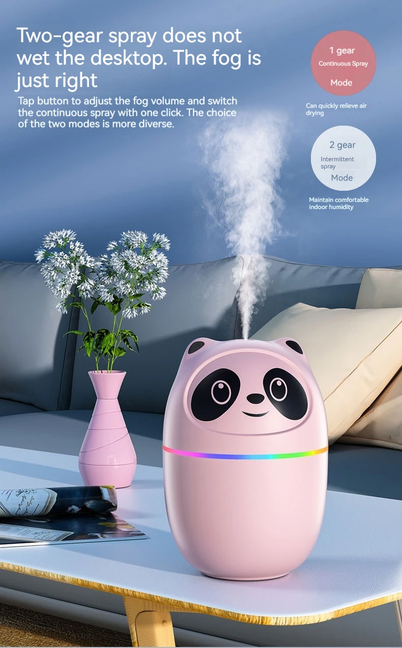 Title 5, New cute cute pet bear USB humidifier home bedr...