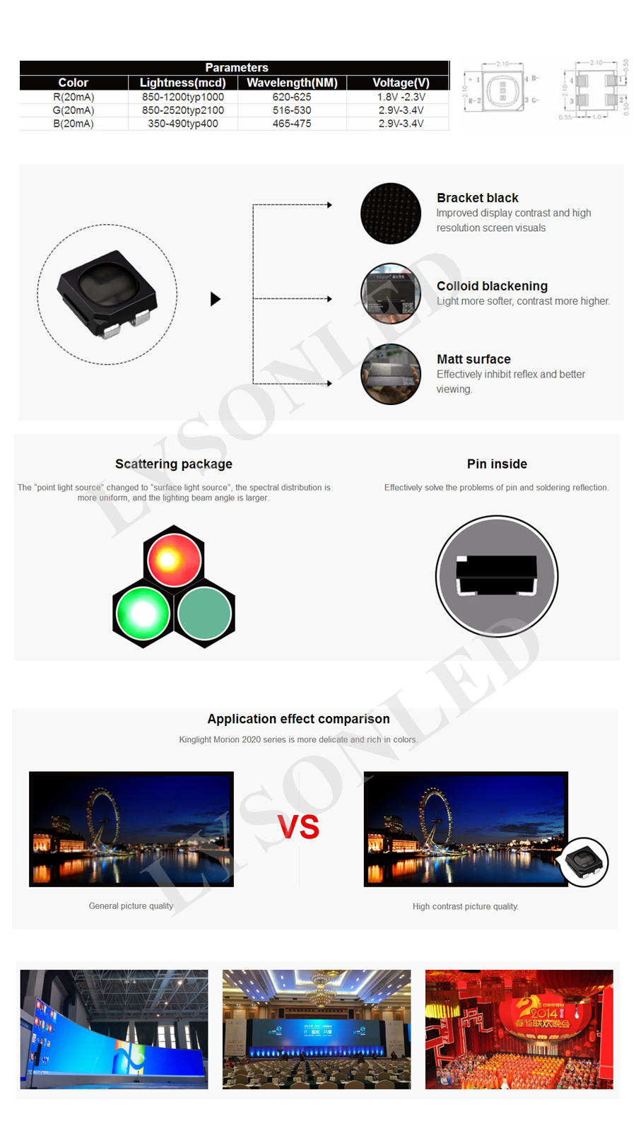 P4 smd interno 3-em-1 led exibe o