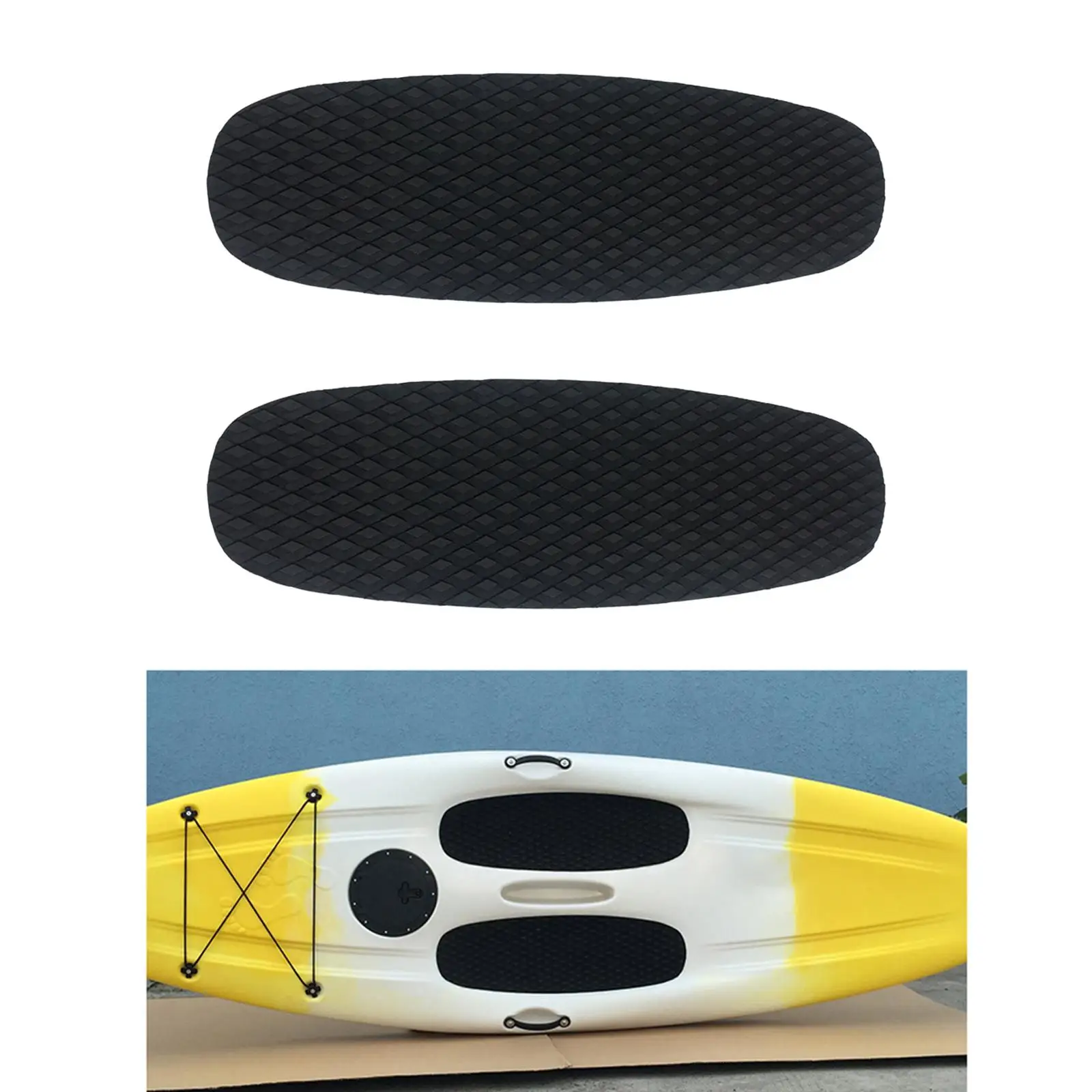 EVA Surfboard Traction Pad Surfing Padding Deck Grip Mat Paddleboard Anti Slip DIY Adhesive Surf Kayak for Canoe Longboard Boat