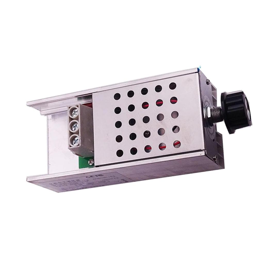 AC 220V 10000W SCR Electric Voltage Regulator Dimmer Temperature Motor Speed Controller