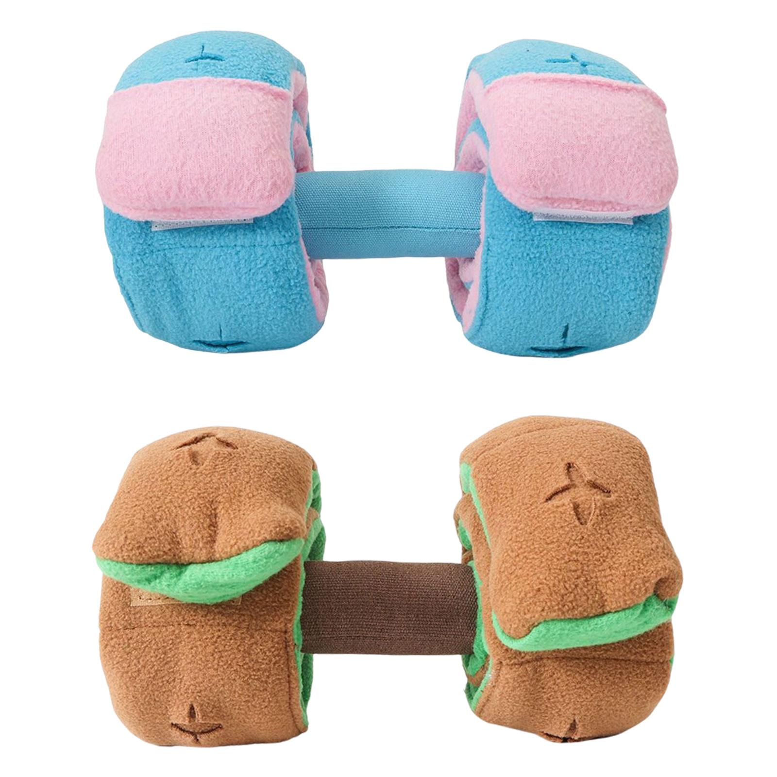 Cute Dog Squeaky Educational Snuffle Toys Slow Feeder Squeaker Educational Snuffle Toys Slow Feeder Toy for Smell Training Cats
