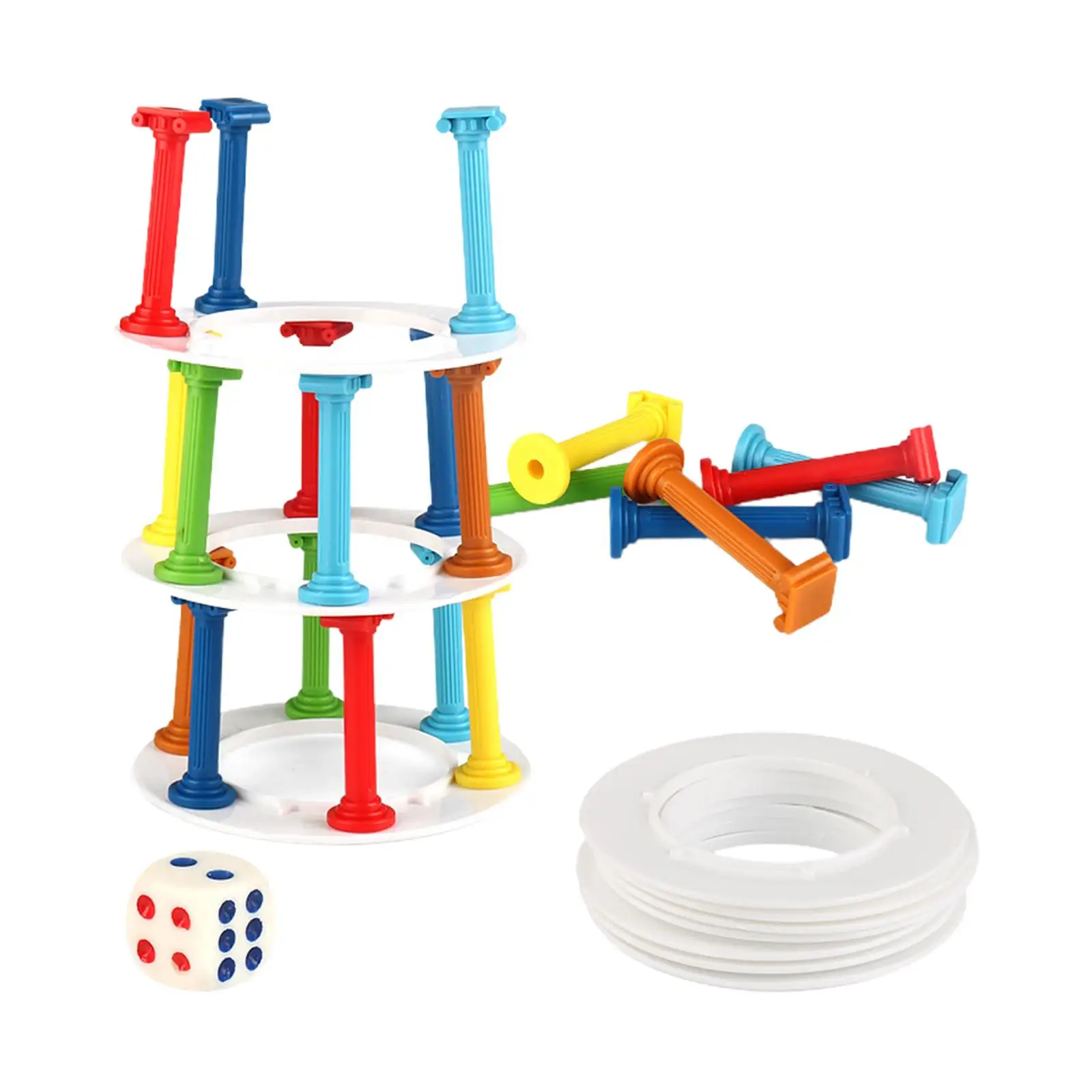 Tumble Tower Game Classic Balancing Puzzles Game Stacking Tumble Tower for Party