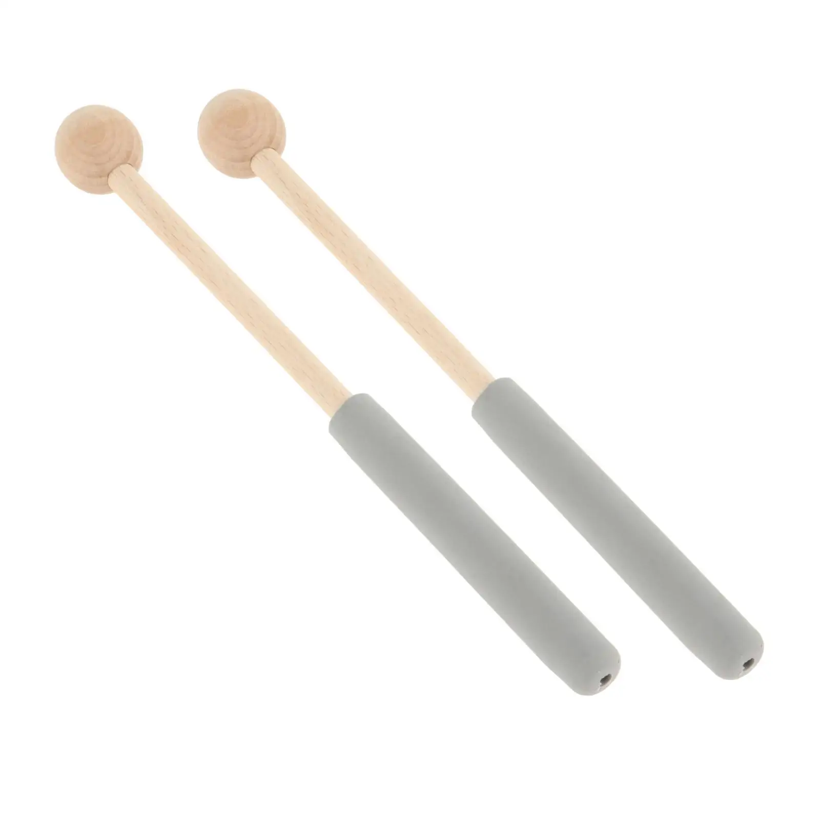 Marimba Mallets Drumsticks Xylophone Lotus Drum 1 Pair Percussion Bell Toddler