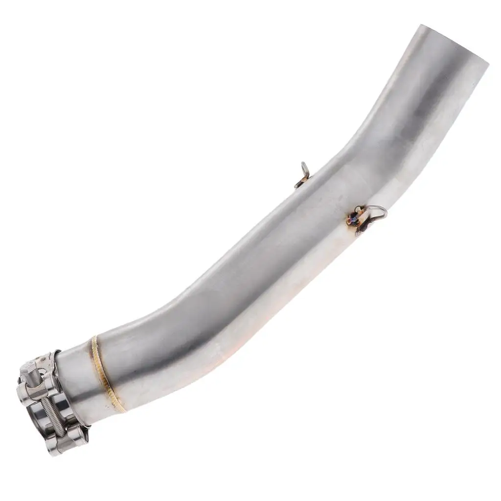 Durable 51mm Exhaust Escape Middle Connect Pipe for TNT300 - Silver