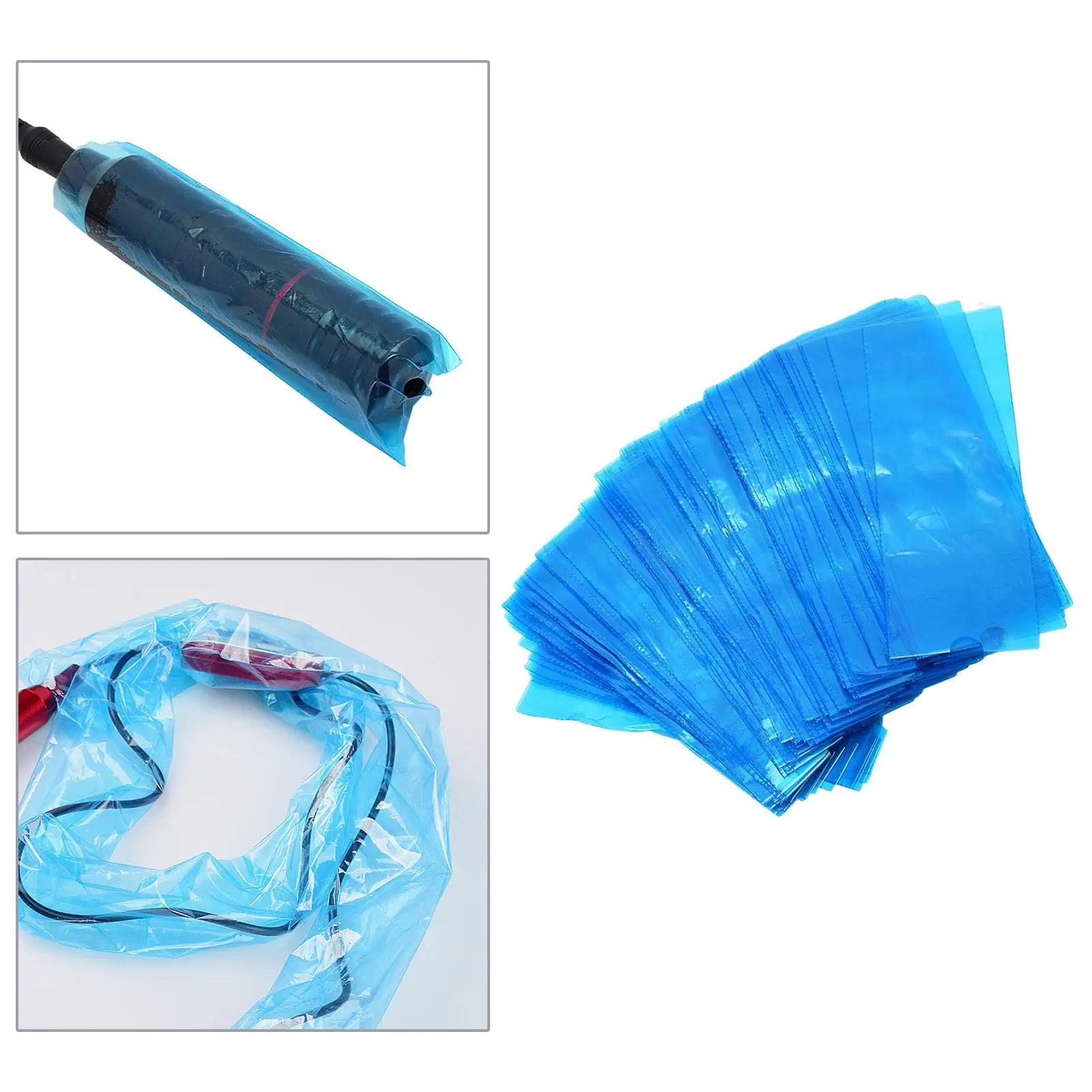 200 Pieces   Sleeves Disposable Fittings Temporary Practical Equipment Wrap  Bags Covers Hygiene PVC for  Pen