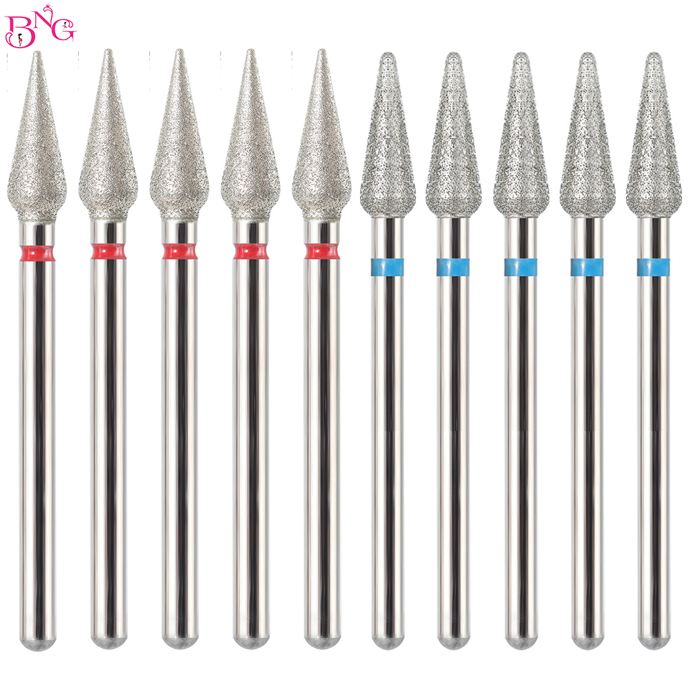 Best of 5pcs / lot Diamond Nail Drill Rotary Bits Milling Cutter For Manicure Burr Cuticle Clean Electric Cutter Drill Bits Accessories Reviews & Tips