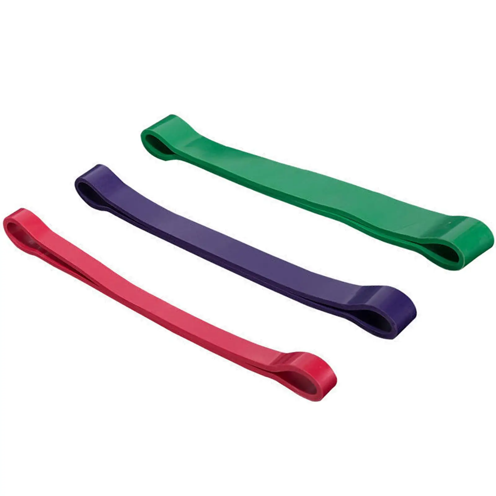 3x 3 Levels Resistance Bands, Fitness Equipment, Workout Bands, Non Slip Loops for Home Legs Women Exercise