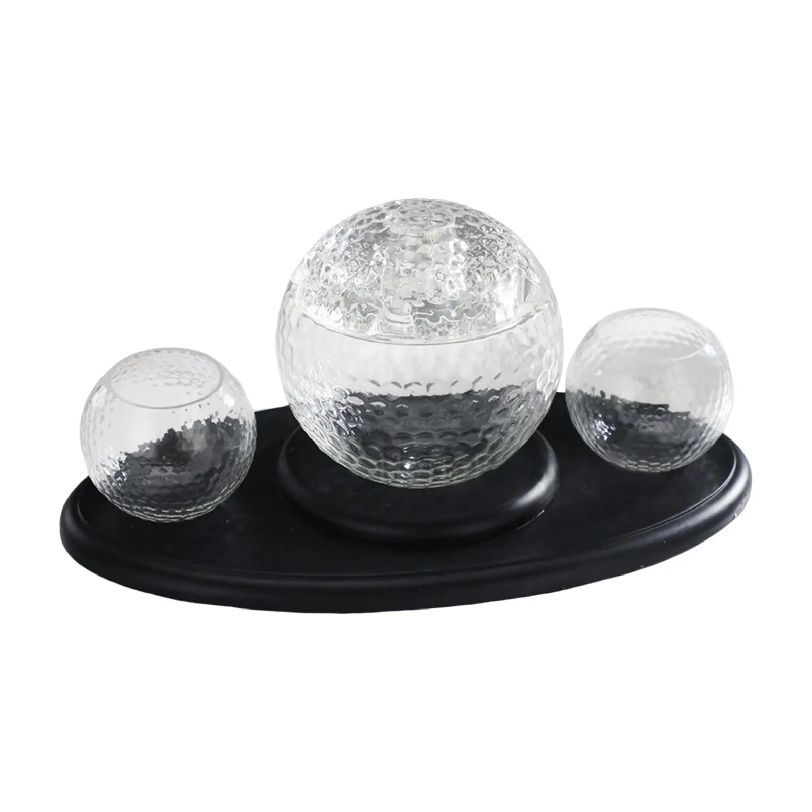Golf Ball Decanter Set Clear Wine Decanter for Decoration Bar, Home