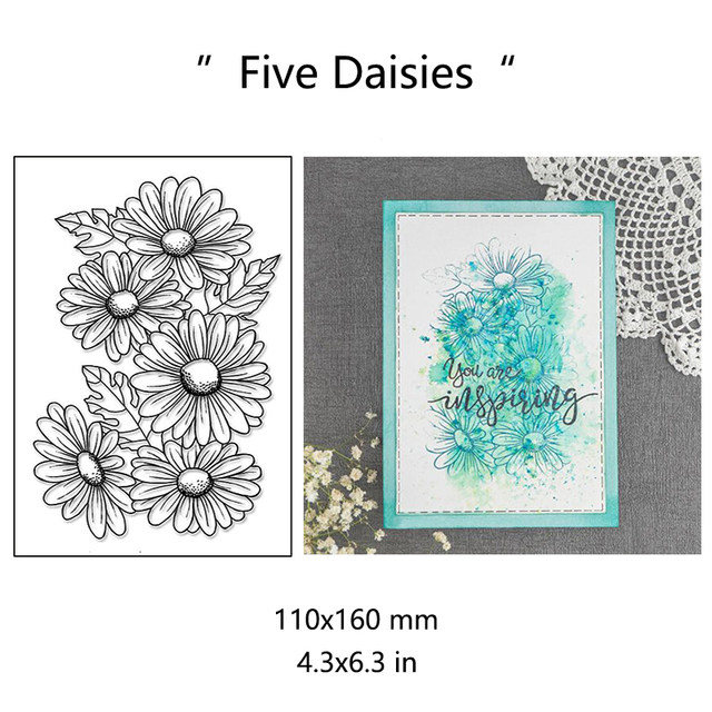 Encre Pour Tampon Tampons Transparents DIY Lettres Françaises