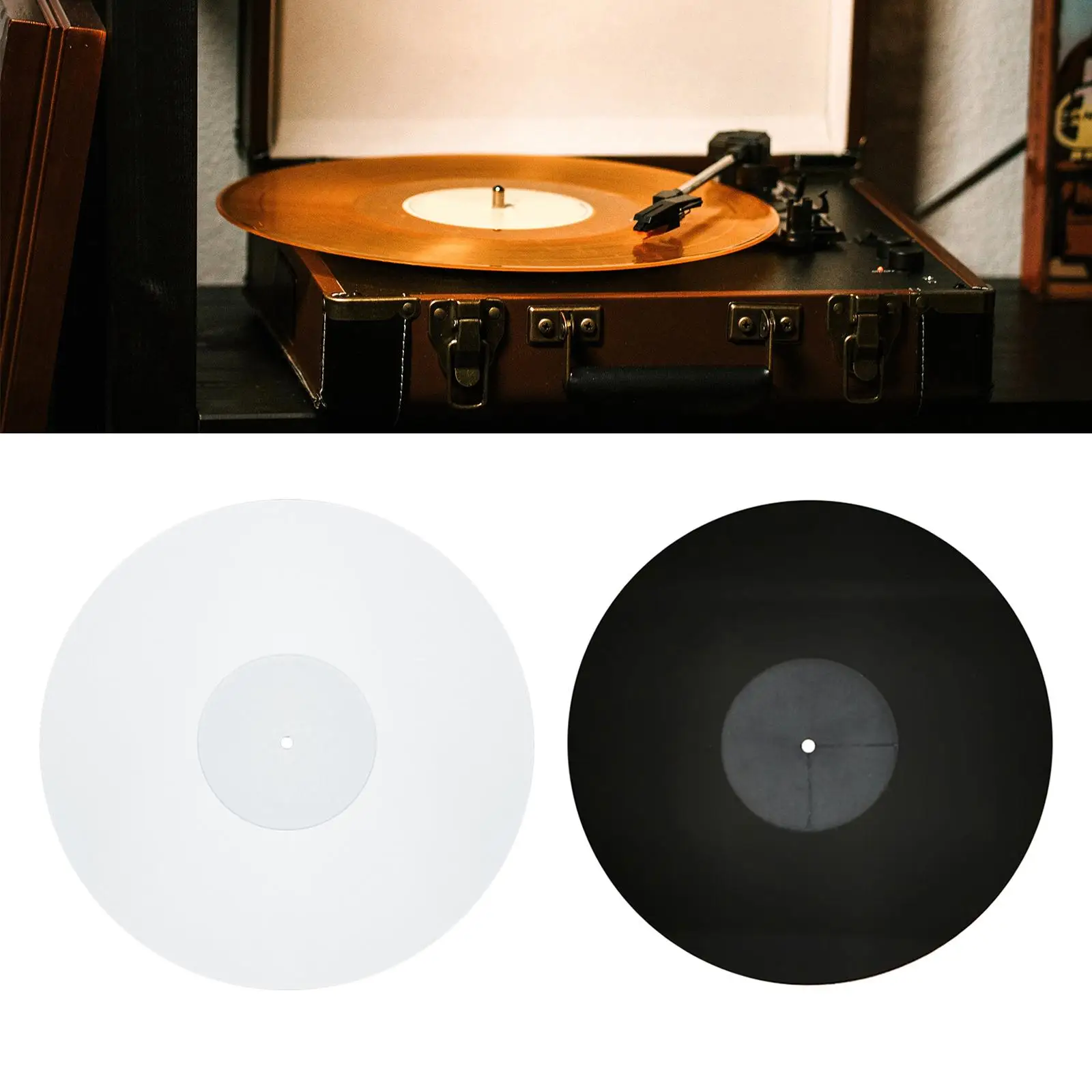 Acrylic Turntable Mat Slipmat Turntable Platter Mat Improves Sound  Record Players