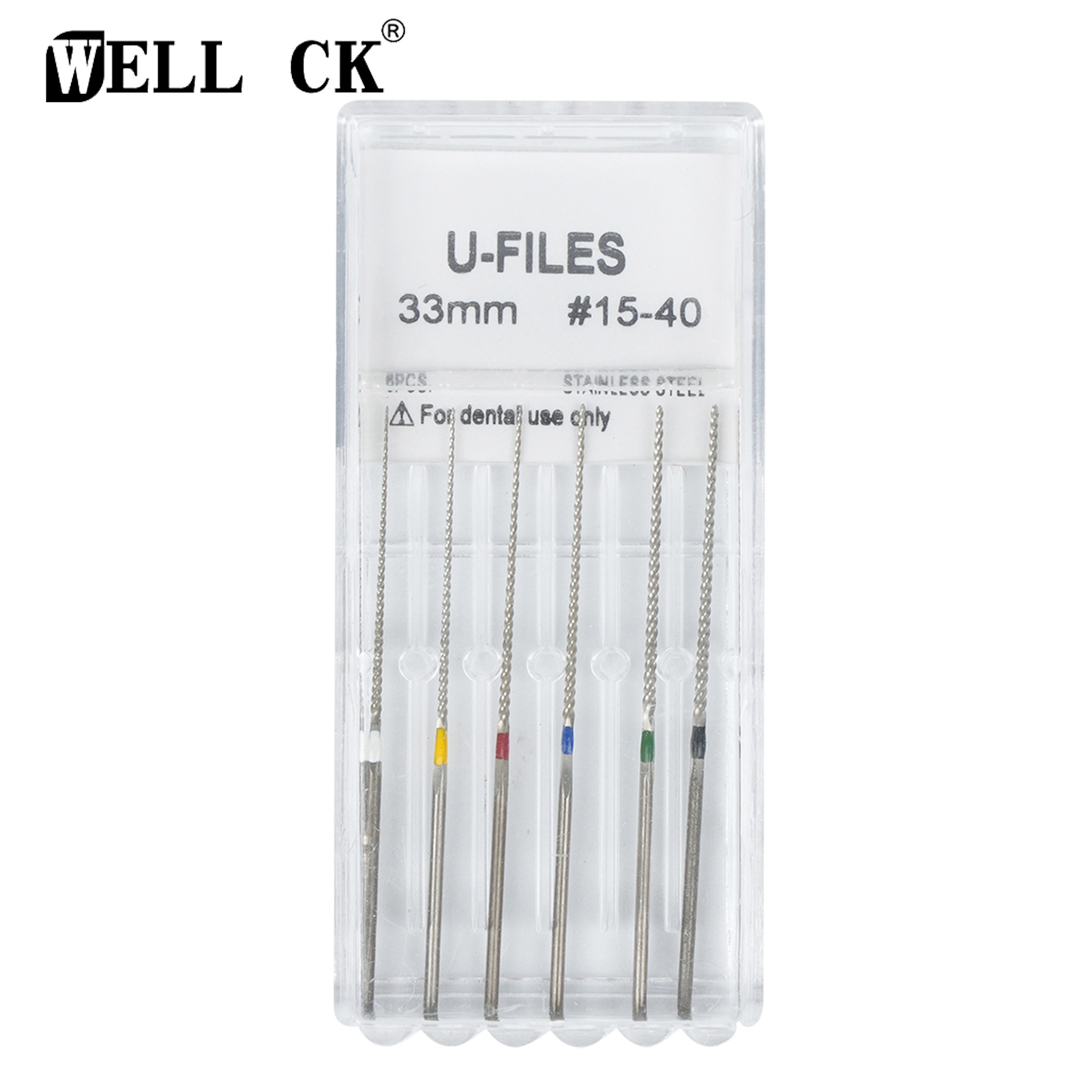 Best of 6pcs / Box Dental U Files Root Canal Endodontic Files Stainless Steel With Scaler Tips E1 E2 For EMS Woodpecker Ultrasonic Scalers Reviews & Tips