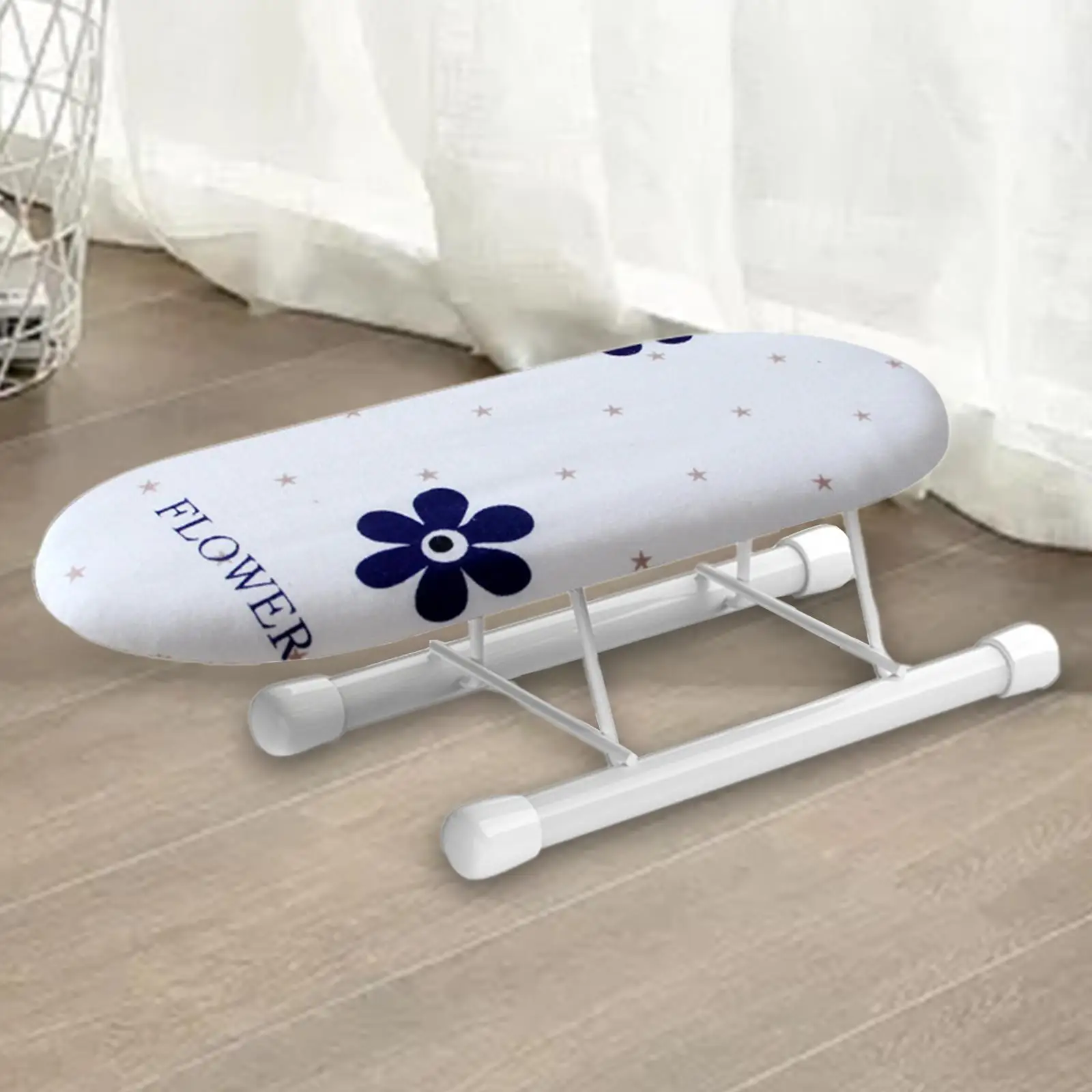 Table Top Ironing Board Removeable Thick Ironing Pad with Folding Legs for Household