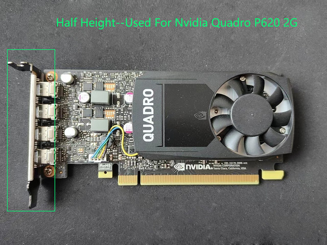 Nvidia quadro p620 2GB p620 ddr5ビデオカードに使用されます