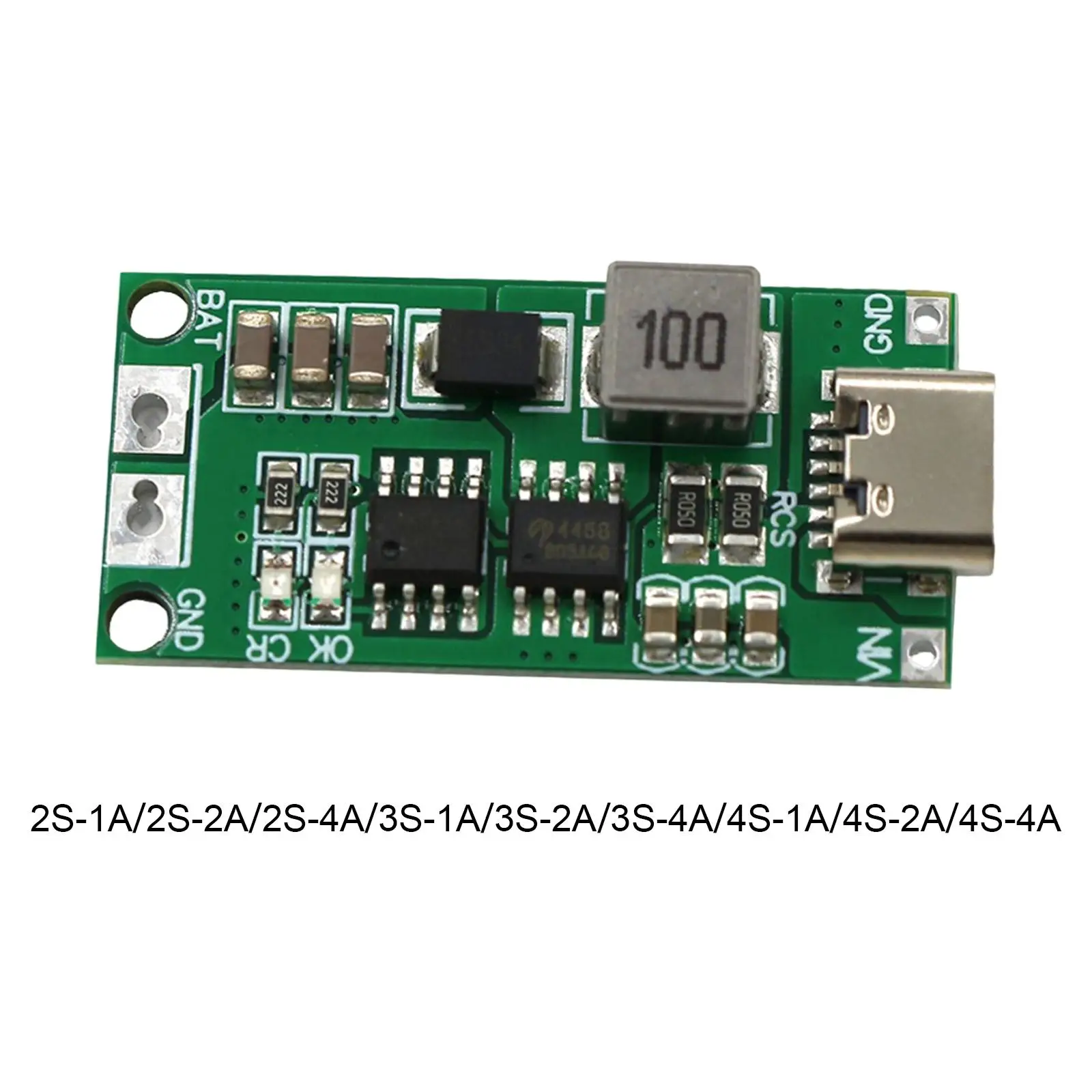 Boost Lithium Battery Module 2S 3S 4S with Overcharge Overdischarge Short Circuit Protection Board Module 18650 Charging Board