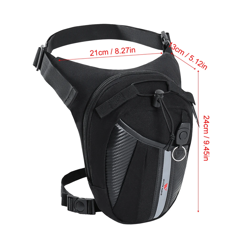 Multi- Cycling Bag Sport Running Hiking Zipper Wallet Adjustable Belt