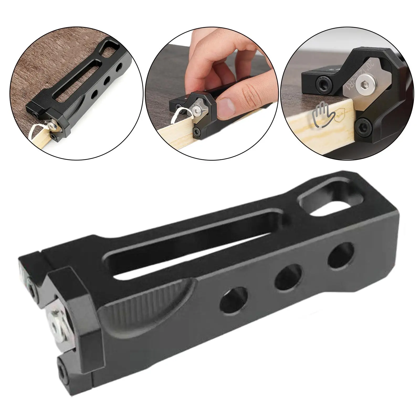 Mini Woodworking Edge Trimmer Edge Painting Tool Sealing Trimming Scraper Carpenter Tool Accessories for Edge Smoothing