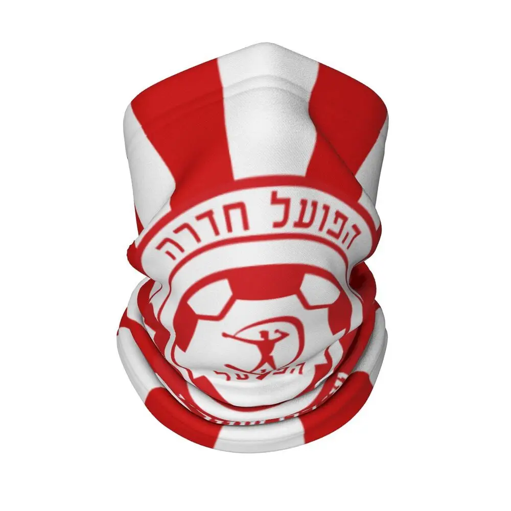 mens cotton scarf Israel Hapoel Hadera Fc Men&Women Face Mask Balaclavas Seamless Bandana Headwear Neck Warmer Gaiter Outdoor Multi-Functional mens red scarf