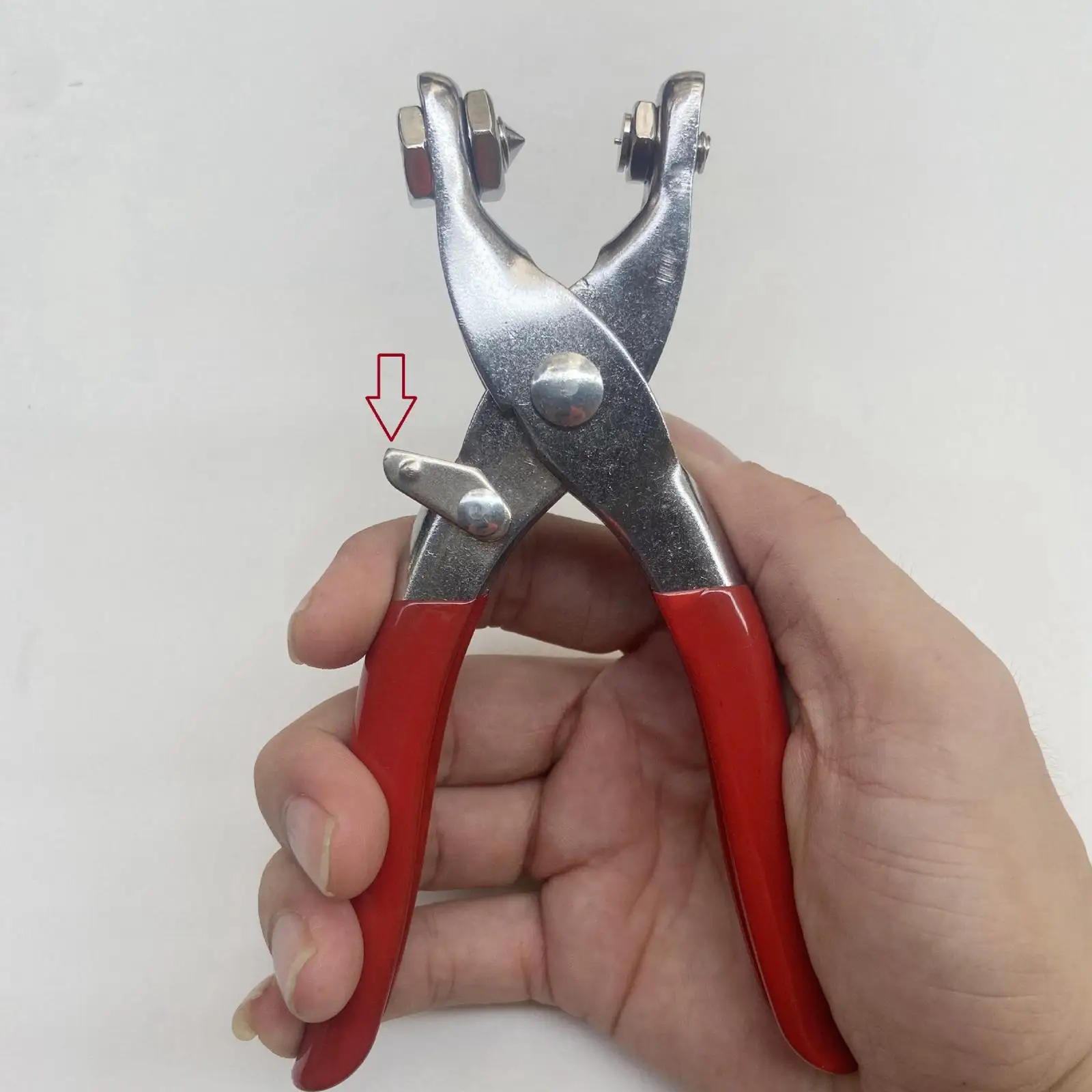 Metal Badminton Racket Plier Tool, Outdoor Grommet Clamp, Racket Threading Pincer for Badminton Racket Equipment